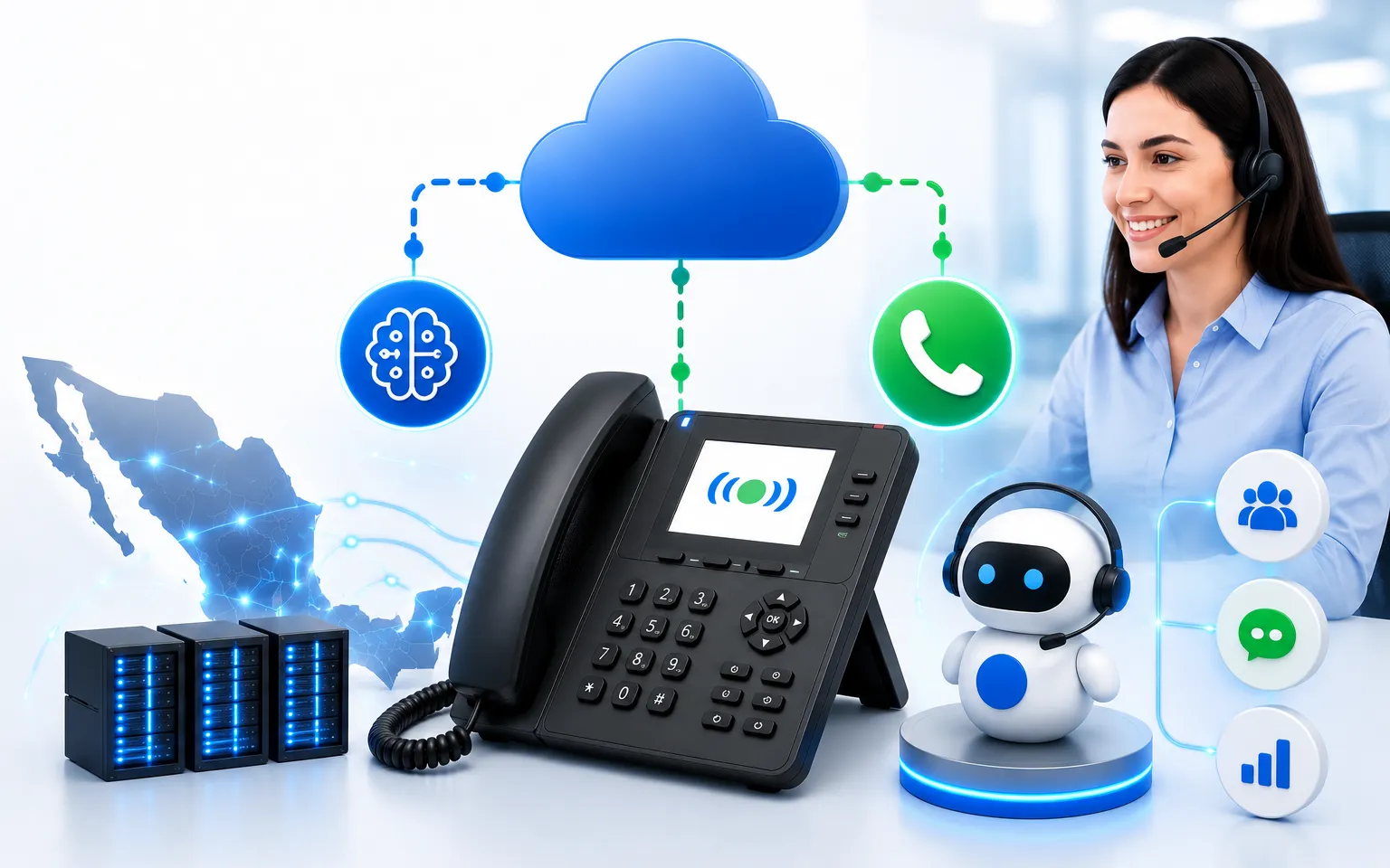 Cómo crear un agente telefónico con IA conectado a una troncal SIP empresarial y mejorar tu atención al cliente