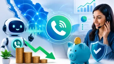 Cómo reducir costos en campañas automatizadas usando troncales SIP para voice bots en México