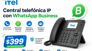 Central telefónica IP con WhatsApp Business: ¿Cómo funciona y cuánto cuesta en México?